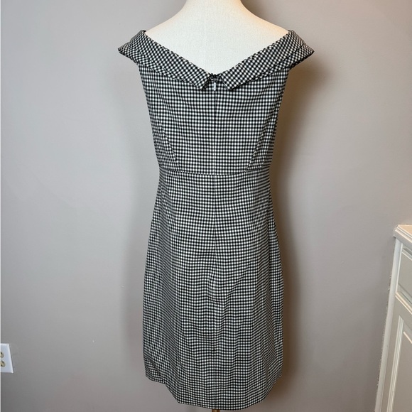 Gucci Checkered Black & White Women’s Dress Size 44 - Picture 5 of 8